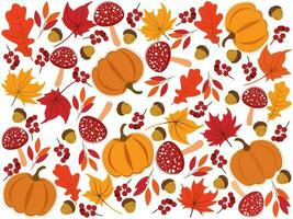 herfst achtergrond illustratie vector