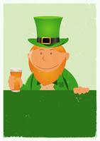 St. Patrick's Day Grunge-poster vector