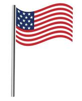 Amerikaans vlag afbeeldingen-vector vrij downloaden vector