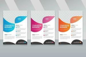 abstract modern bedrijf folder of brochure , poster ontwerp vector