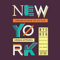 nieuw york stad grafisch, typografie vector, illustratie, voor afdrukken t shirt, met tokyo Japan modern stijl vector