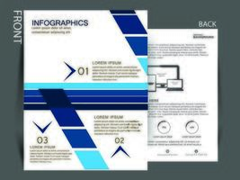 zakelijk flayer-sjabloonontwerp vector