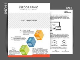 zakelijk flayer-sjabloonontwerp vector