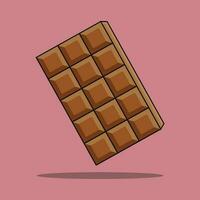 de illustratie van Choco bar vector