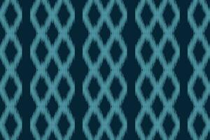 etnisch ikat kleding stof patroon meetkundig stijl.afrikaans ikat borduurwerk etnisch oosters patroon blauw achtergrond. abstract,vector,illustratie.textuur,kleding,lijst,decoratie,tapijt,motief. vector