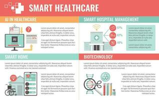 vlak digitaal Gezondheid infographics vector