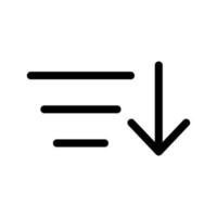 soort icoon vector symbool ontwerp illustratie