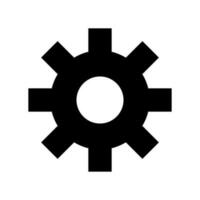 instellingen icoon vector symbool ontwerp illustratie