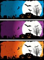 halloween ingesteld vector