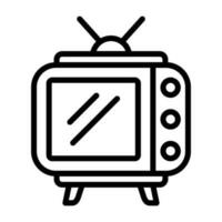 televisie vector pictogram