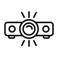 projector vector pictogram