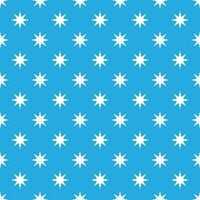 sterren naadloos patroon. sterren Aan een mooi blauw achtergrond, vector retro naadloos patroon voor verpakking, kleding stof, papier, achtergrond.