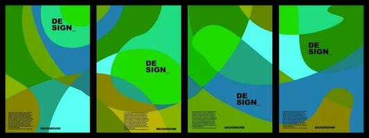 kleurrijk abstract vlak achtergrond voor banier, poster, sjabloon, brochure, ontwerp, website, Product, enz vector