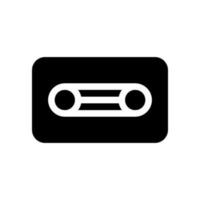 cassete icoon vector symbool ontwerp illustratie