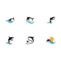 orka walvis logo vector