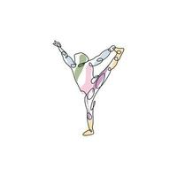 pilates zittend pose logo pictogram symbool een kalmerende yoga-oefening die het hele lichaam beweegt vector