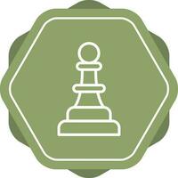 schaak stuk vector icoon