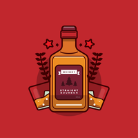 bourbon vector