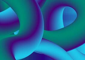 kleurrijk helling 3d golvend vloeistof vormen achtergrond vector