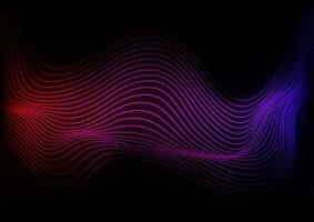 abstract futuristische kleurrijk 3d neon golvend achtergrond vector
