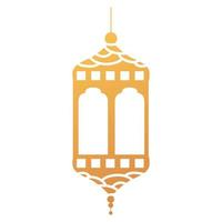 Arabische lamp islamitische decoratie licht decoration vector