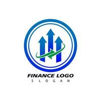 financieel logo, ontwerp inspiratie vector sjabloon voor bedrijf