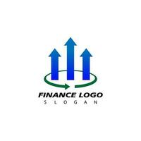 financieel logo, ontwerp inspiratie vector sjabloon voor bedrijf