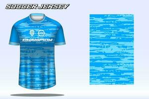 voetbal Jersey sport t-shirt ontwerp mockup voor Amerikaans voetbal club vector