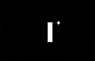 ik alfabet letter logo voor zaken en bedrijf. creatieve belettering in zwart-wit. huisstijl branding ontwerp icoon vector