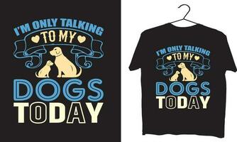 honden t-shirt ontwerp vector