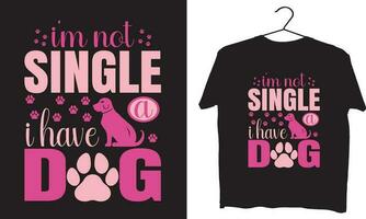 honden t-shirt ontwerp vector