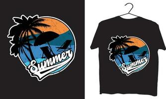 zomer t-shirt ontwerp vector