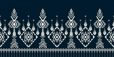 kruis steek pixel patroon. etnisch patronen. abstract kunst. ontwerp voor tapijt, behang, kleding, textiel, kussen, gordijn, Beddengoed, tafel lopers. wijnoogst stijl. vector illustratie.