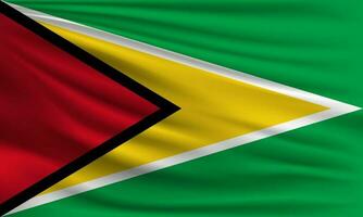 vector vlag van Guyana