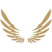 vliegend Vleugels logo illustratie. vector