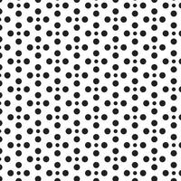 polka punt patroon naadloos structuur abstract achtergrond modern ontwerp zwart en cirkel vector illustratie