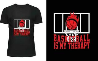 basketbal t overhemd ontwerp vector