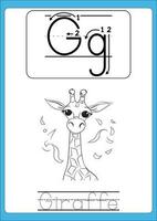 alfabet magie, betoverend traceren voor kinderen vector