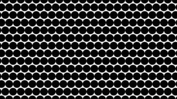 zwart en wit achtergrond reeks van cirkels vector