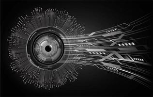 cyber circuit toekomstige technologie concept achtergrond vector