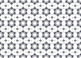 meetkundig bloem en mandala etnisch kleding stof naadloos patroon voor kleding tapijt behang achtergrond omhulsel enz. vector