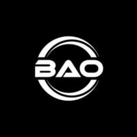 bao brief logo ontwerp in illustratie. vector logo, schoonschrift ontwerpen voor logo, poster, uitnodiging, enz.