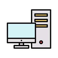 computer vector pictogram