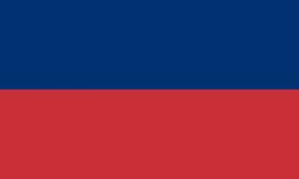 Haïti officieel vlag vector