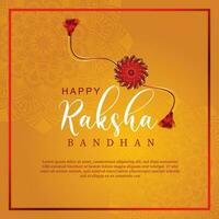 broer en zus Indisch rakhi festival van raksha bandhan vector