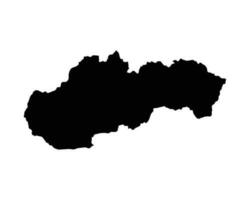 Slowakije land kaart vector