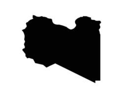 Libië land kaart vector