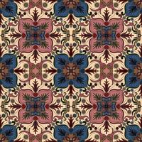 tapijt patroon. naadloos geometrie. western handgemaakt zadel deken tapijt patroon, azteeks, vector