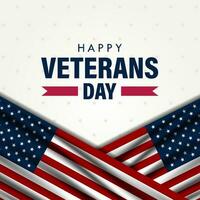 gelukkig veteranen dag achtergrond vector illustratie