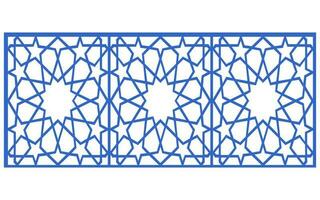 decoratief bloemen patronen, meetkundig sjabloon voor cnc laser snijdend vector